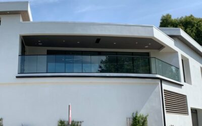 Glass Railing in Dana Point CA
